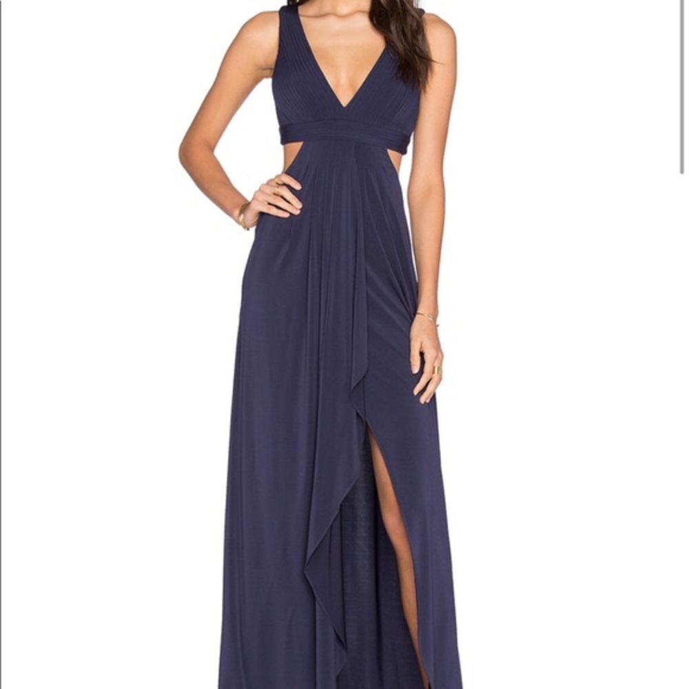 BCBGMaxAzria Navy Formal Dress